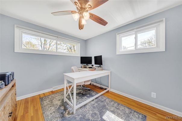 Home Office, Interior, Wood Texture Flooring