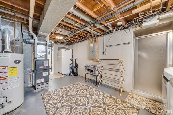 Fitness Equipment, Interior, Wooden Beams