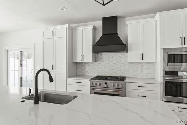 Interior, Kitchen, Recessed Lighting, Stainless Steel Appliances