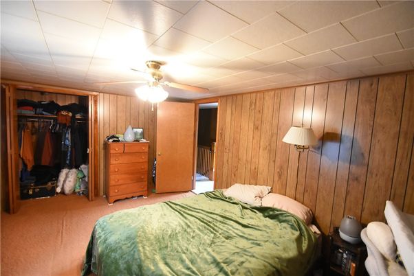Bedroom, Interior, Wooden Walls