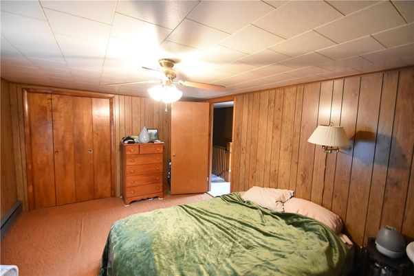 Bedroom, Interior, Wooden Walls