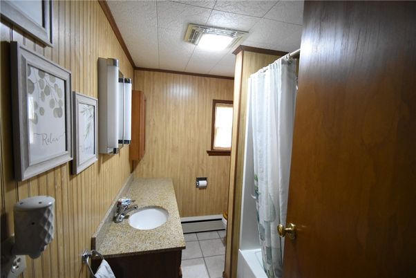 Bathroom, Interior, Wooden Walls