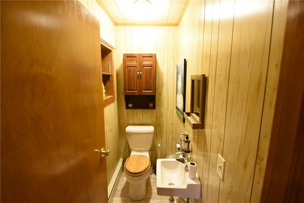 Bathroom, Interior, Wooden Walls