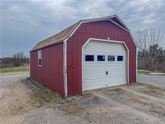 Detached Garage, Exterior