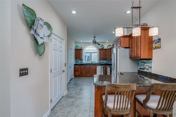 Interior, Kitchen, Pendant Lights, Recessed Lighting