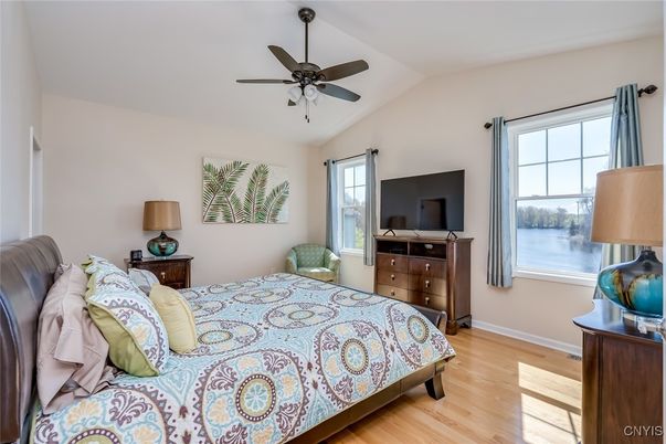 Bedroom, Interior, Water, Wood Texture Flooring