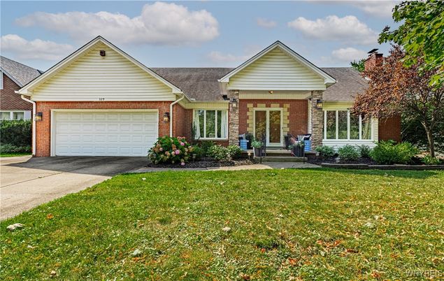 Attached, Exterior, Facade, Brick Facade, Brick Traditional