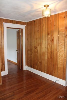 Empty room, Interior, Wood Texture Flooring, Wooden Walls