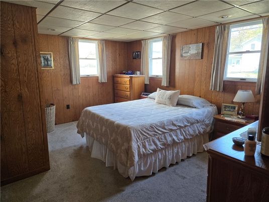 Bedroom, Interior, Wooden Walls