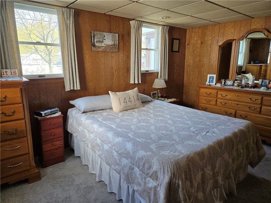 Bedroom, Interior, Wooden Walls