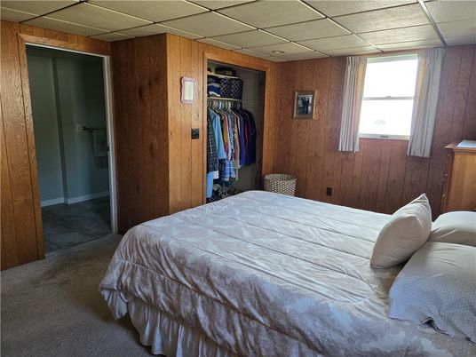 Bedroom, Interior, Wooden Walls