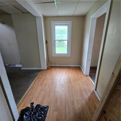 Empty room, Interior, Wood Texture Flooring