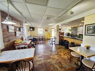 Dining room, Interior, Kitchen, Pendant Lights, Recessed Lighting, Wood Texture Flooring