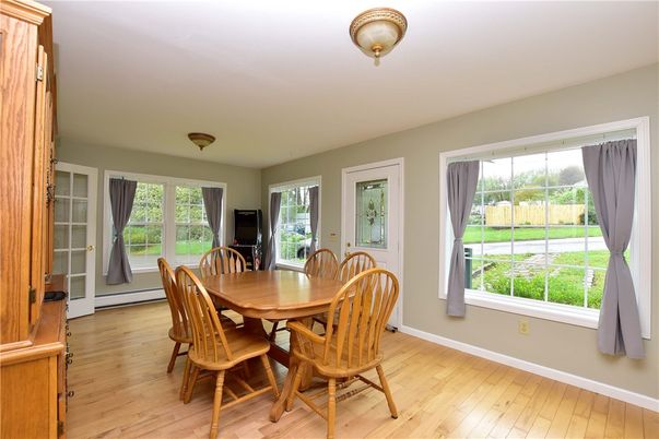 Dining room, Interior, Wood Texture Flooring