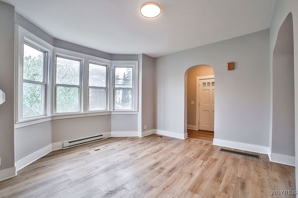 Empty room, Interior, Wood Texture Flooring