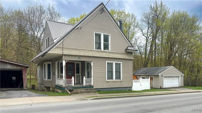 Detached Garage, Exterior, Facade, Queen Anne Victorian