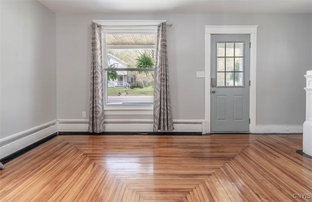 Empty room, Interior, Wood Texture Flooring