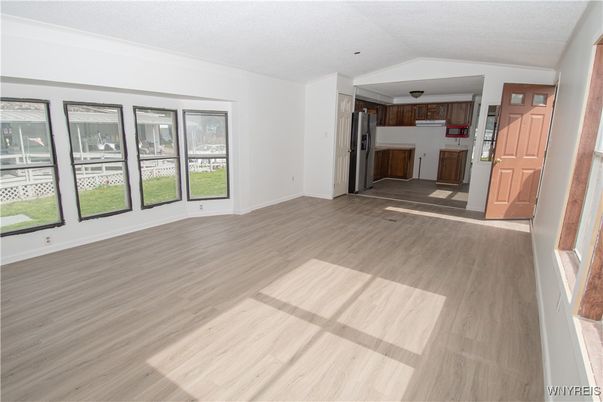 Empty room, Interior, Kitchen, Wood Texture Flooring