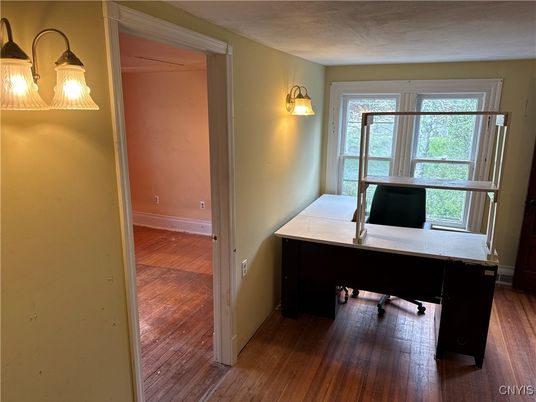 Home Office, Interior, Wood Texture Flooring