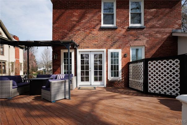 Exterior, Wood Texture Flooring
