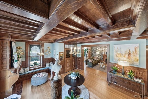 Interior, Living room, Wooden Beams, Wooden Ceilings, Wood Texture Flooring