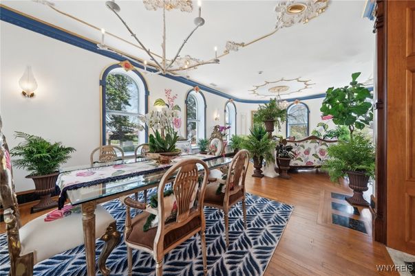 Dining room, Interior, Wood Texture Flooring