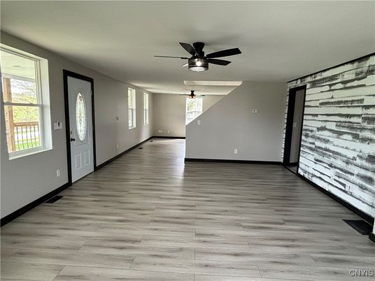 Empty room, Interior, Wood Texture Flooring