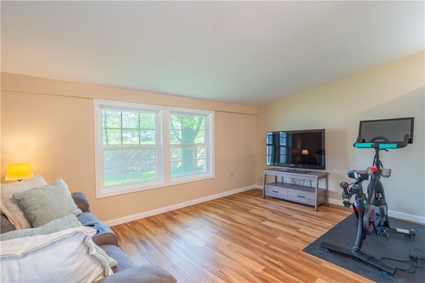 Fitness Equipment, Interior, Wood Texture Flooring
