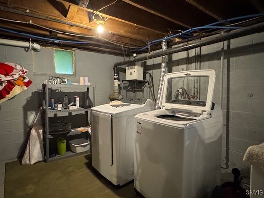 Interior, Washer