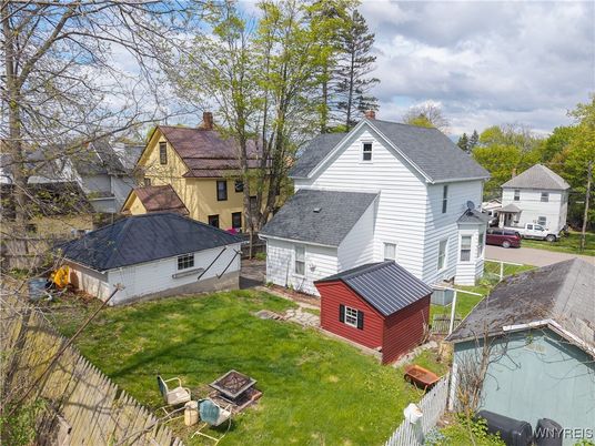 Backyard, Detached Garage, Exterior