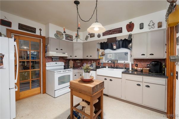 Interior, Kitchen, Pendant Lights