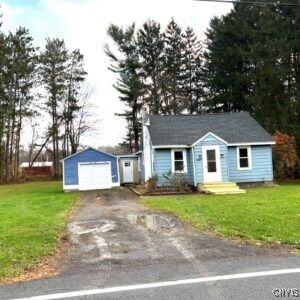Backyard, Detached Garage, Exterior, Facade, Cape Cod