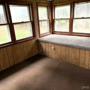 Empty room, Interior, Wooden Walls