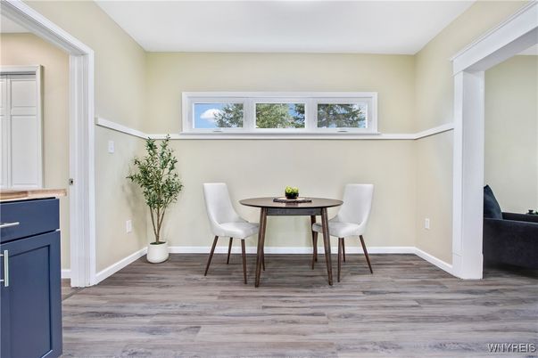 Dining room, Interior, Wood Texture Flooring