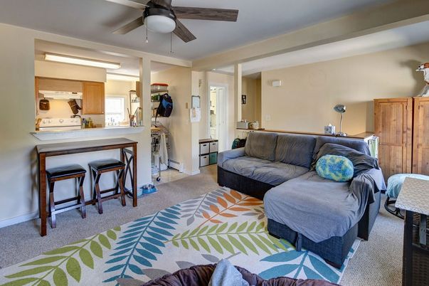 Interior, Kitchen, Living room