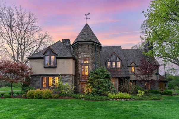 Backyard, Exterior, Facade, Brick Facade, Tudor Revival
