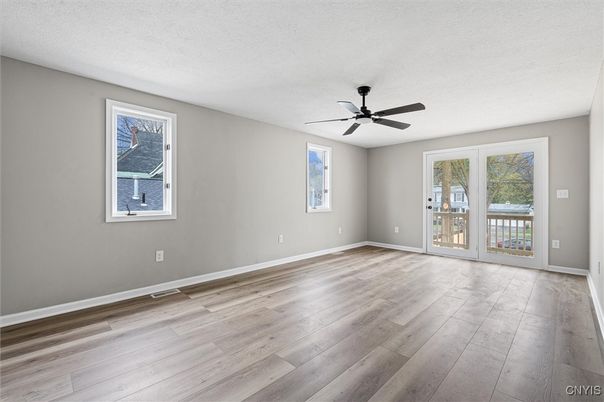 Empty room, Interior, Wood Texture Flooring