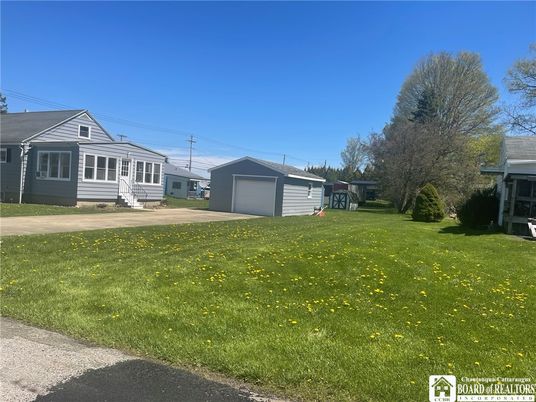 Backyard, Detached Garage, Exterior