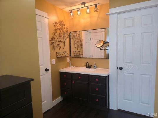 Bathroom, Interior, Wood Texture Flooring