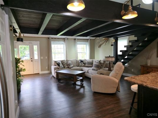 Interior, Living room, Wooden Beams, Wooden Ceilings, Wood Texture Flooring