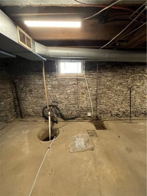 Interior, Stone Walls