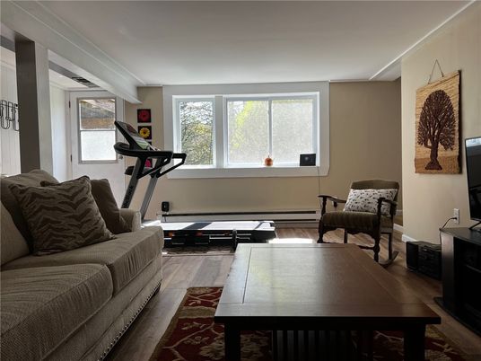 Fitness Equipment, Interior, Wood Texture Flooring