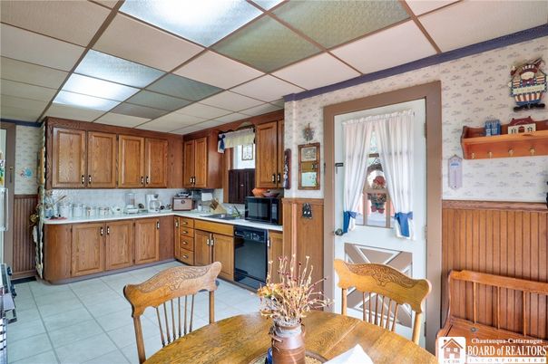 Dining room, Interior, Kitchen