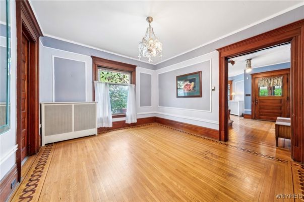 Empty room, Interior, Wood Texture Flooring