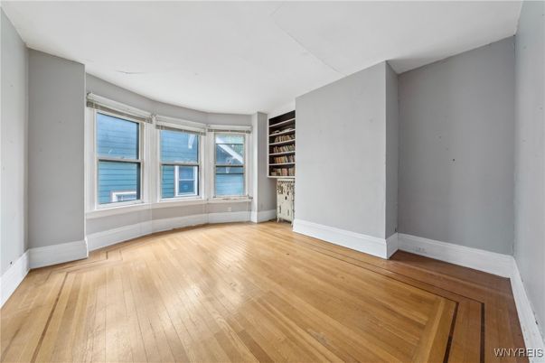 Empty room, Interior, Water, Wood Texture Flooring