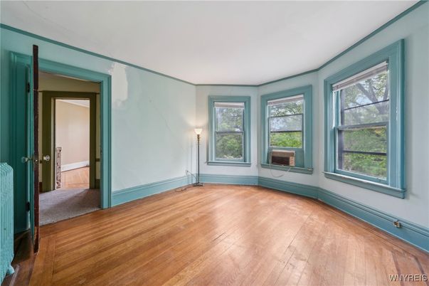 Empty room, Interior, Wood Texture Flooring