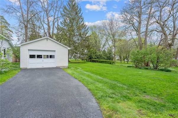 Backyard, Detached Garage, Exterior