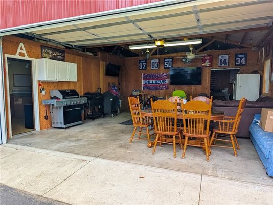 Dining room, Interior, Wooden Walls