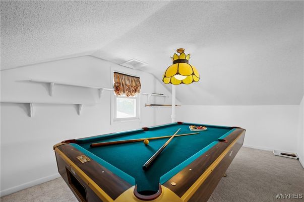 Billiard Table, Game Room, Interior