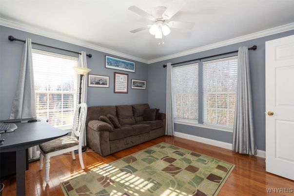 Home Office, Interior, Wood Texture Flooring